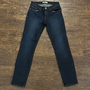 Madewell Skinny Skinny Ankle Jeans Women’s Size 27 Dark Wash Stretch